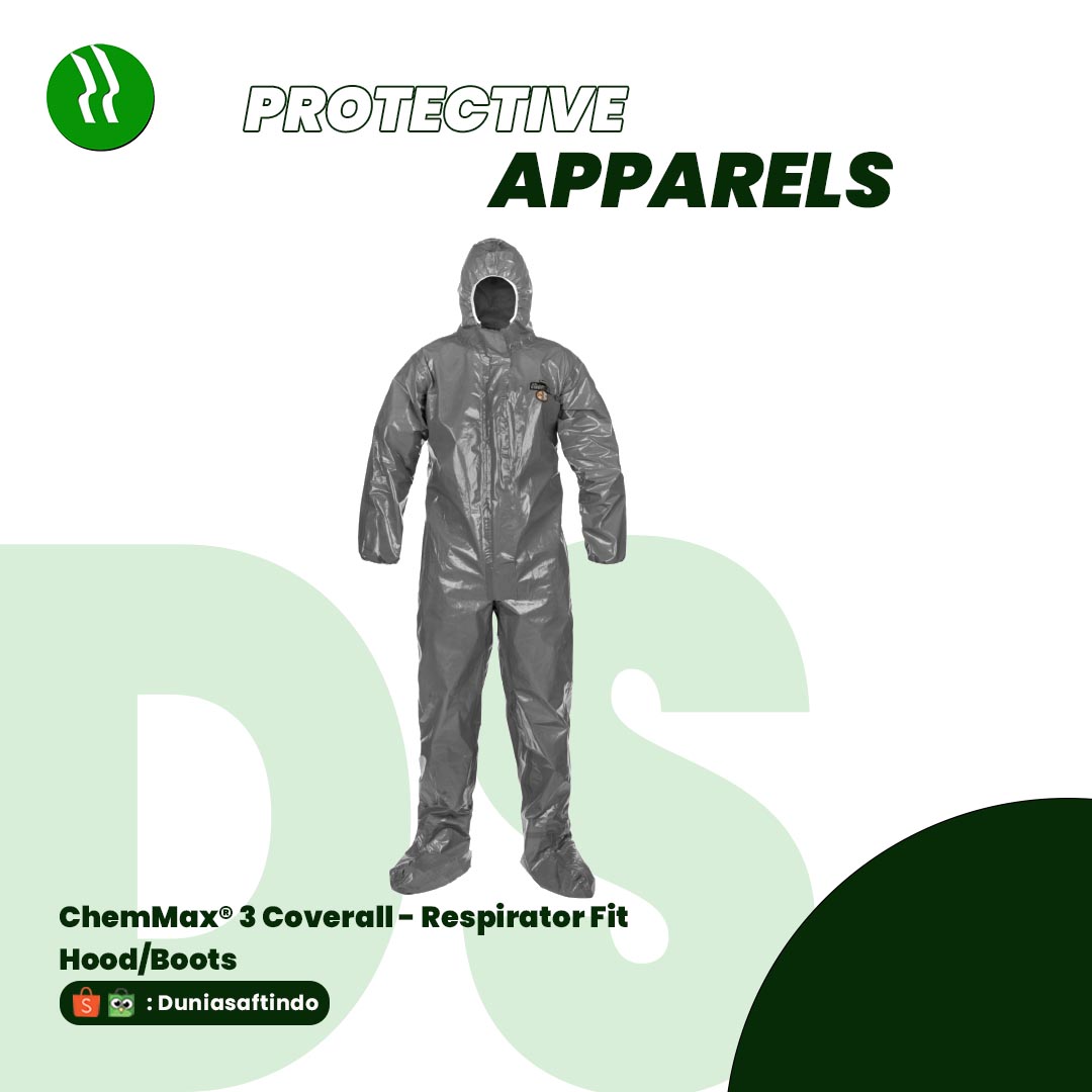 ChemMax® 3 Coverall - Respirator Fit Hood/Boots PRODUCTS