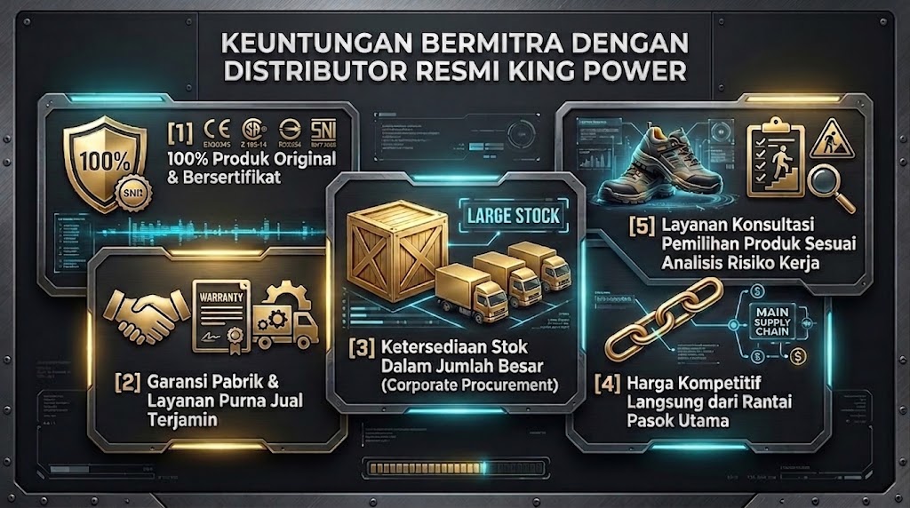 Distributor Resmi Sepatu King Power