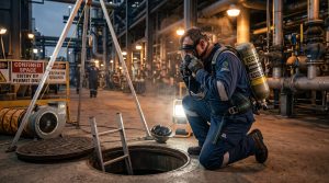 Read more about the article Cara Memilih Breathing Apparatus (SCBA) yang Tepat untuk Confined Space