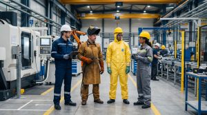 Read more about the article Jenis-Jenis Protective Apparel dan Fungsinya untuk Keselamatan Kerja