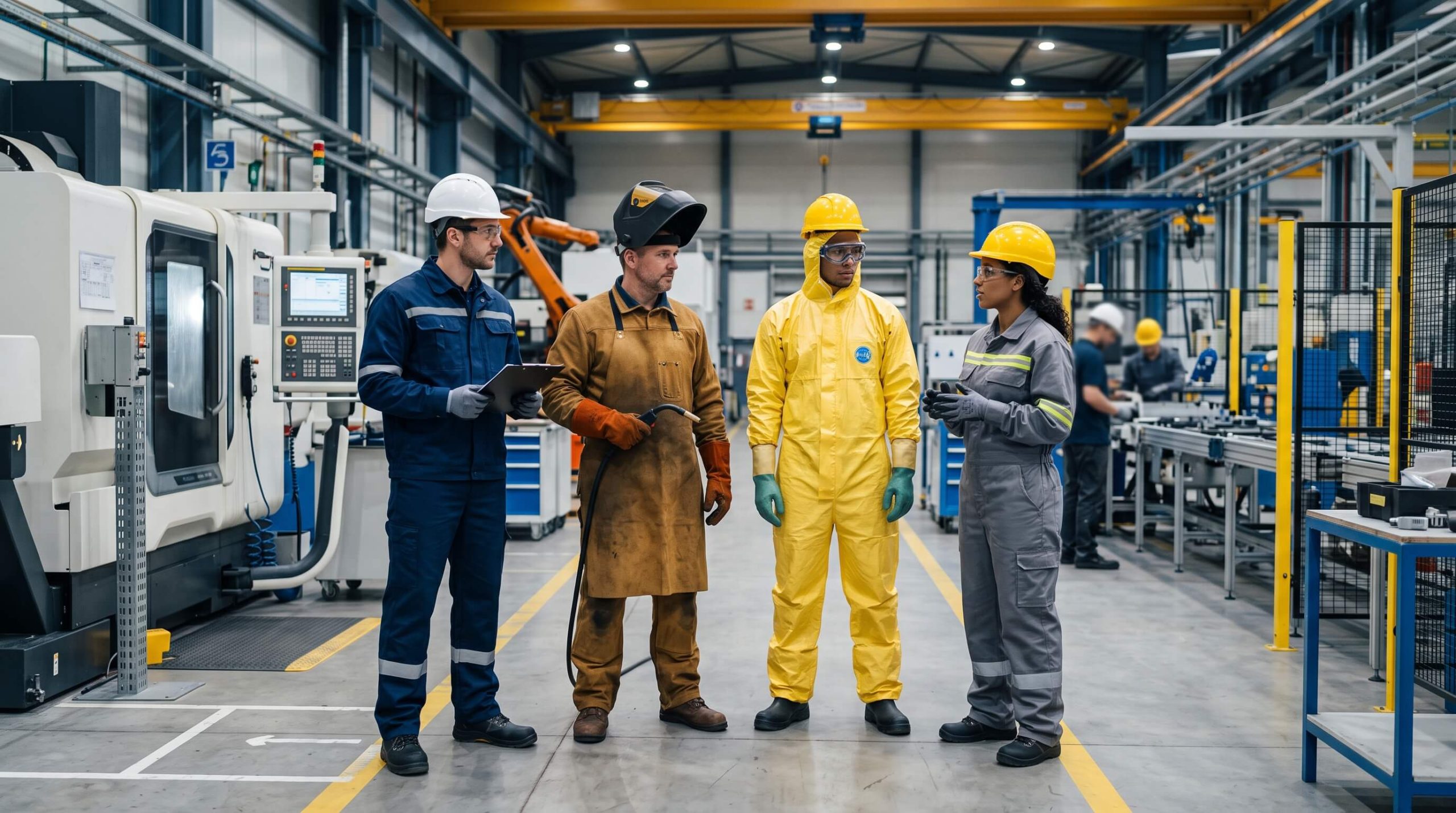 Read more about the article Jenis-Jenis Protective Apparel dan Fungsinya untuk Keselamatan Kerja