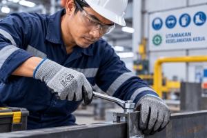 Read more about the article Standar Sarung Tangan Safety: EN 388 dan Perlindungan Mekanis