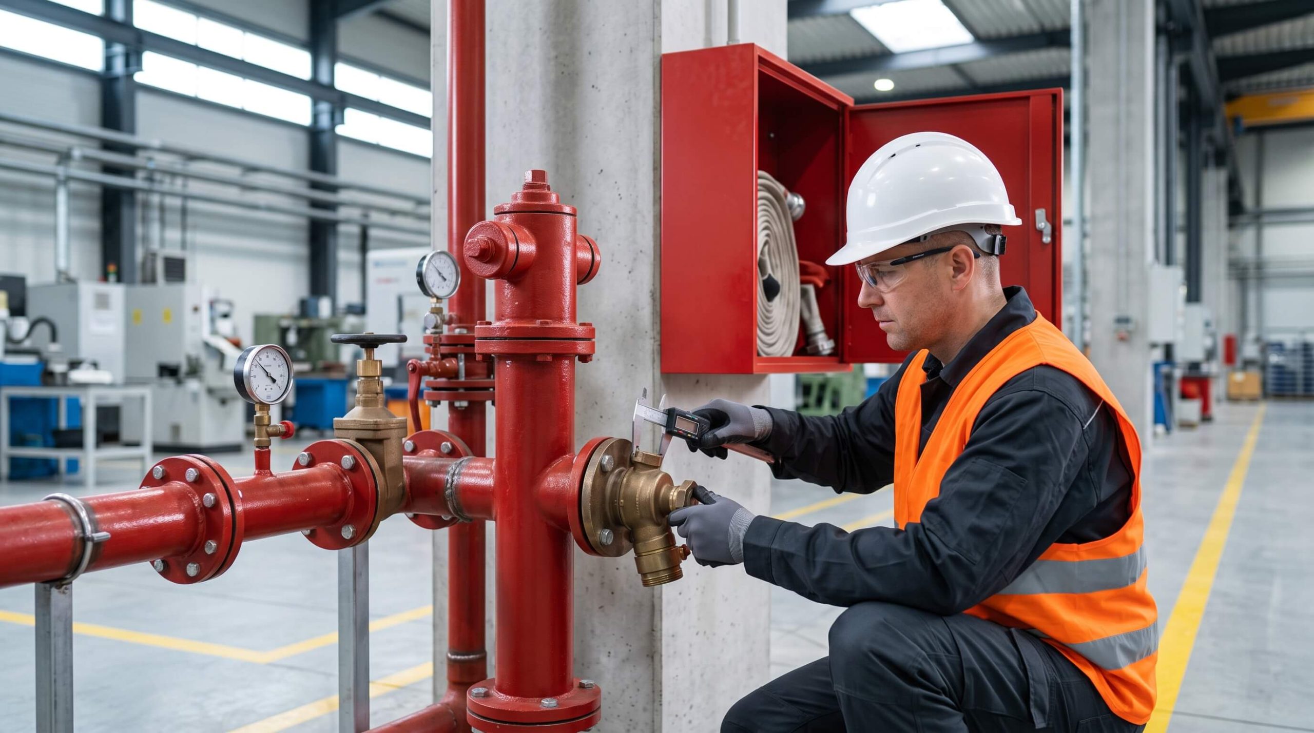 Pemeriksaan sistem hydrant dan perlengkapan fire protection