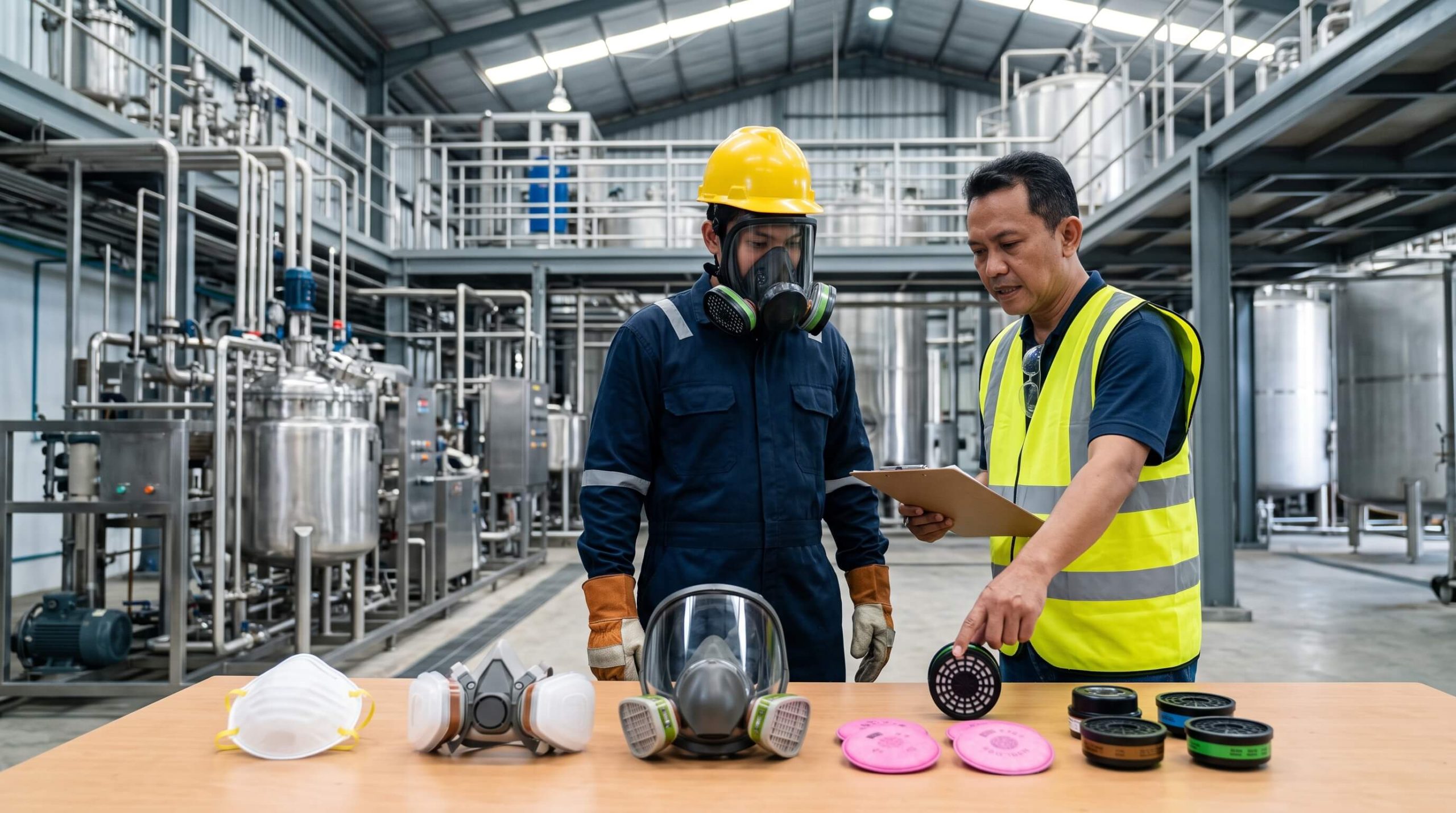 Read more about the article Standar Respirator dan Masker Safety: Panduan Memilih Perlindungan Pernapasan