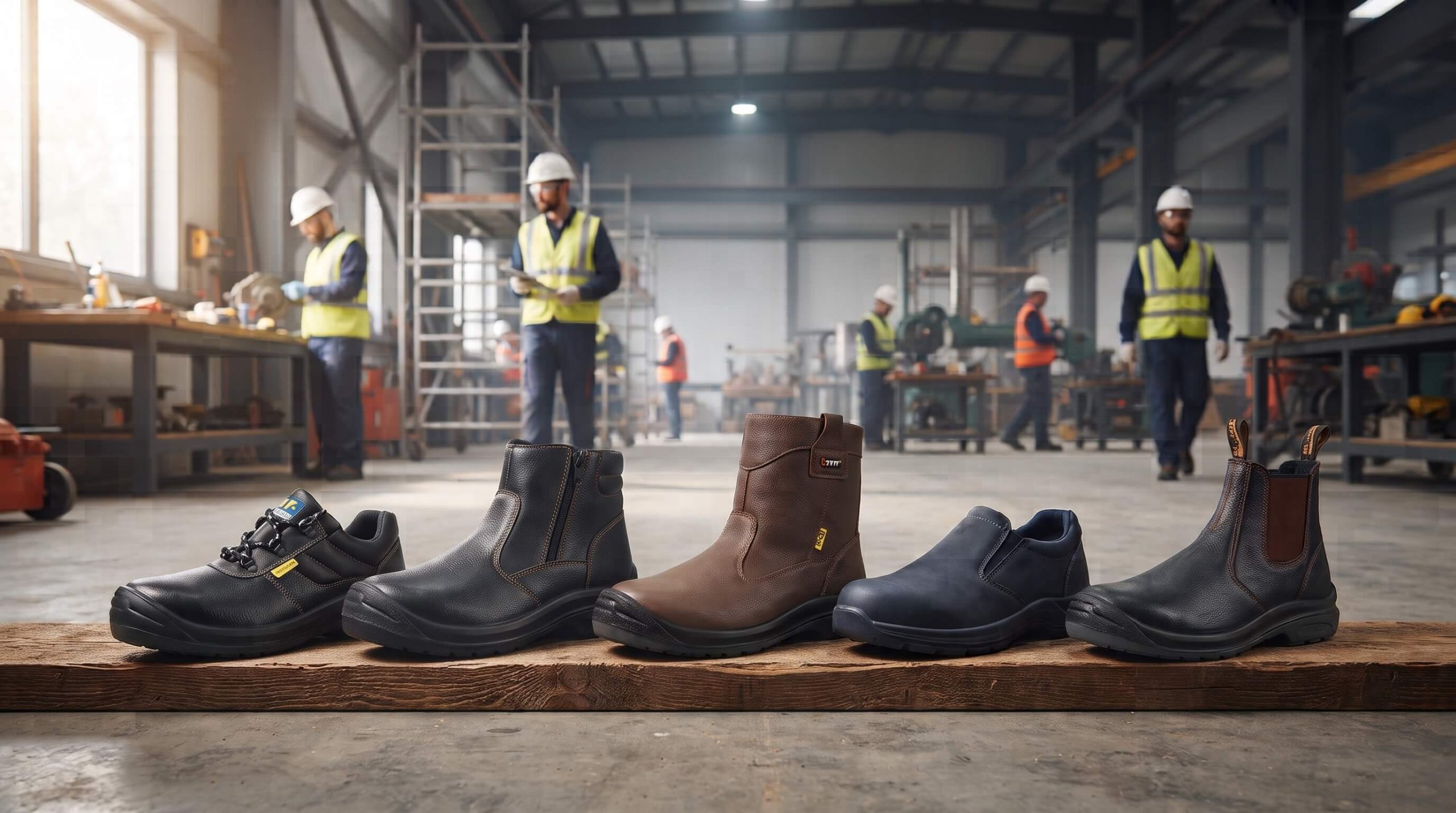 Jenis-jenis sepatu safety untuk berbagai kebutuhan pekerjaan