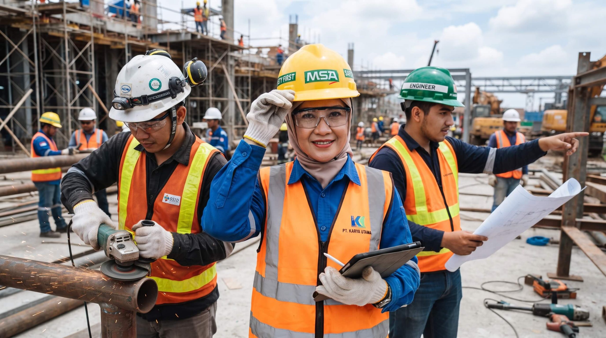 Read more about the article Cara Memilih Helm Safety yang Tepat untuk Pekerja